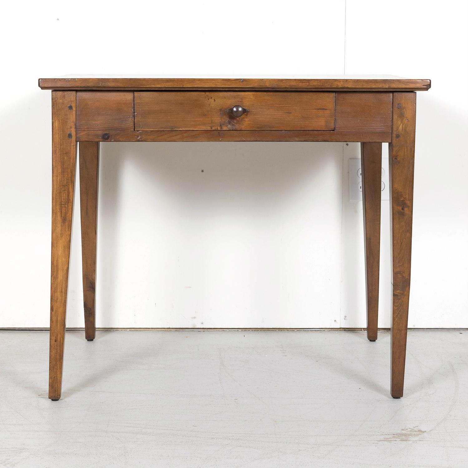 Late 19th Century 19th Century French Country Side Table or Work Table