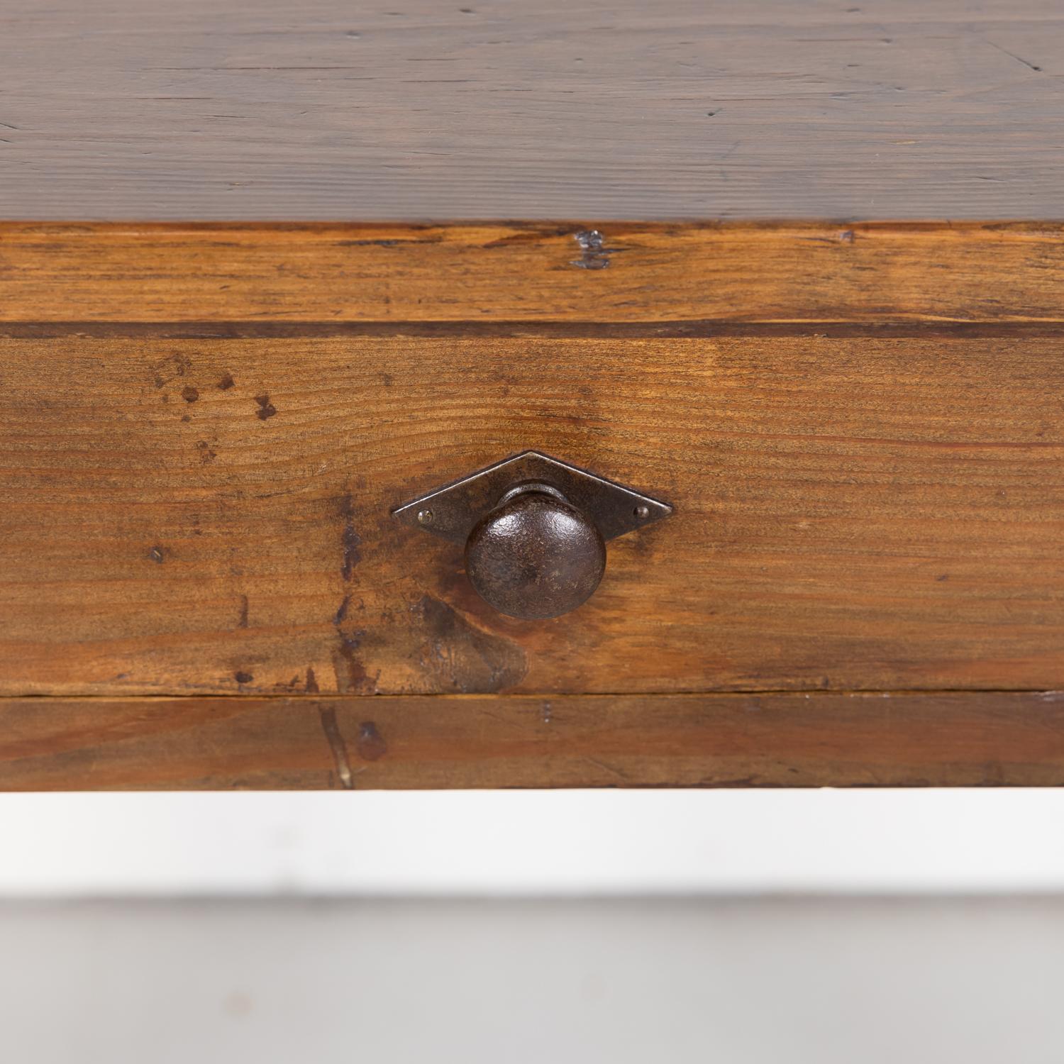 19th Century French Country Side Table or Work Table 2
