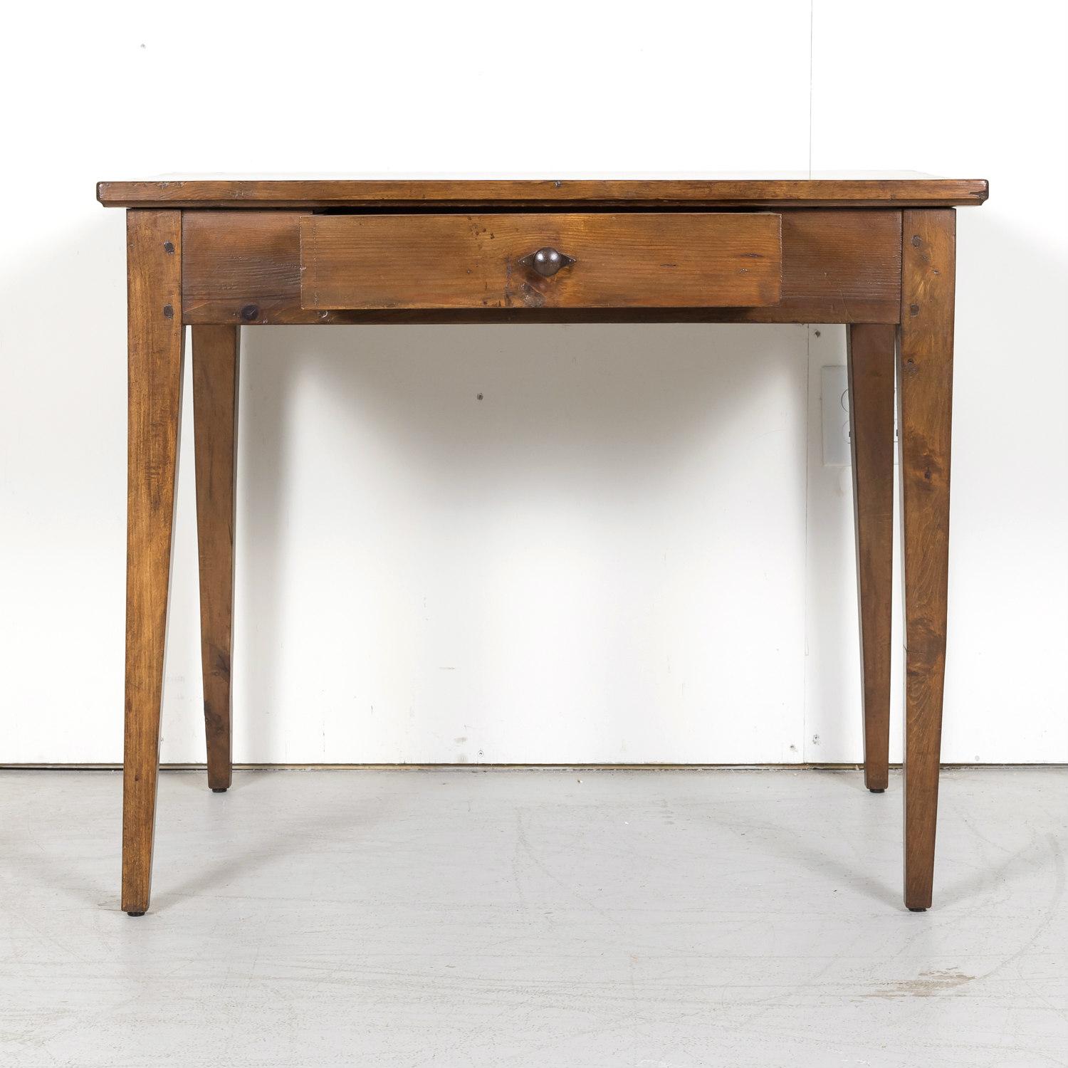 19th Century French Country Side Table or Work Table 4