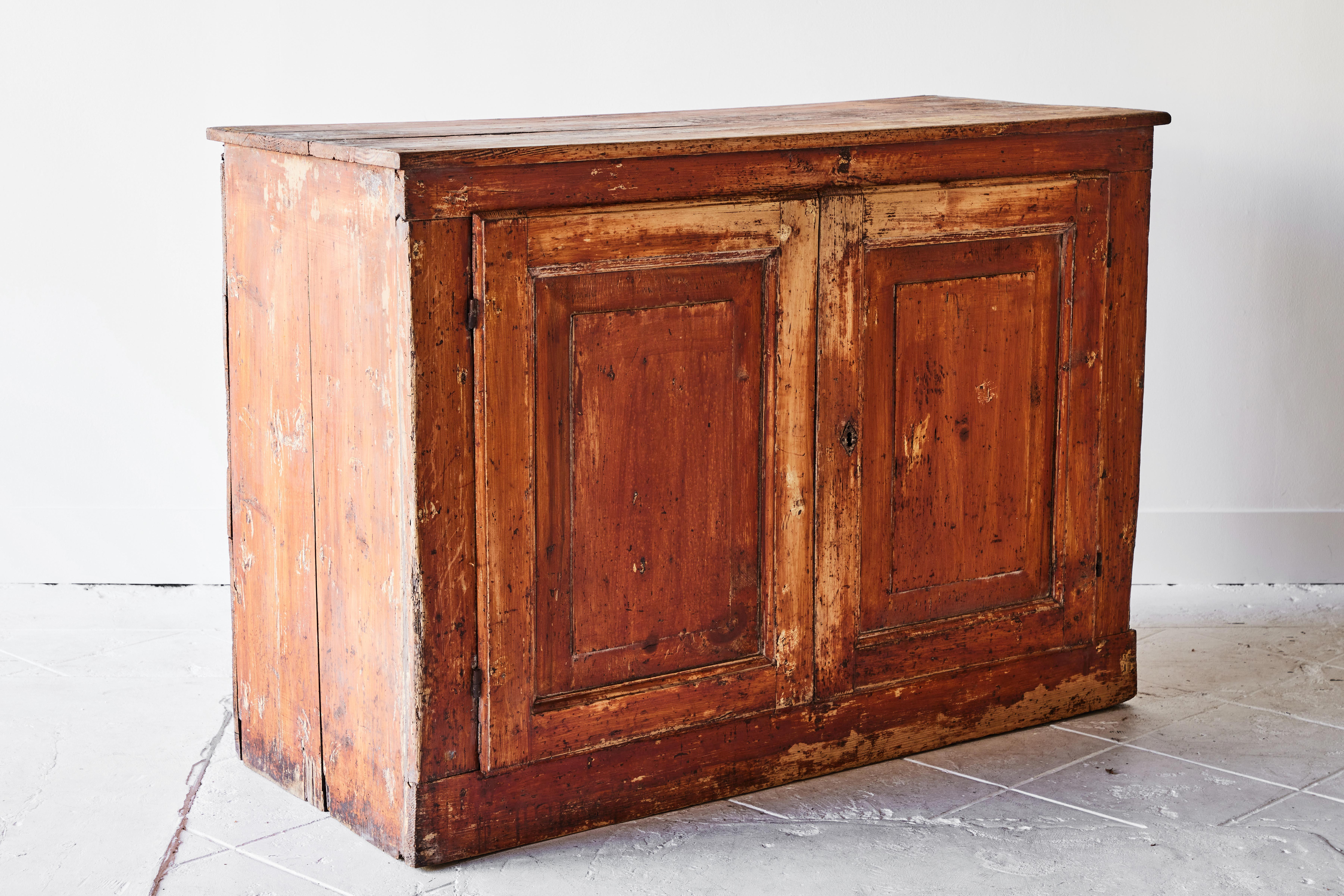 19th Century French Country Sideboard Cabinet 1
