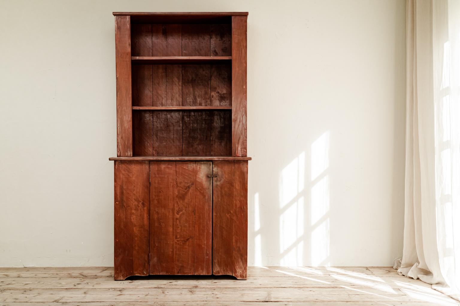 19th Century French Countryhouse Bookcase/Cupboard For Sale 9