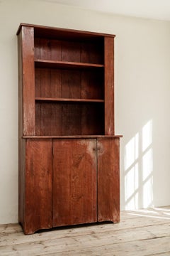 Libreria/armadio di campagna francese del XIX secolo