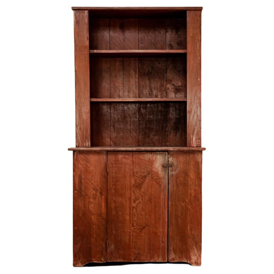 19th Century French Countryhouse Bookcase/Cupboard