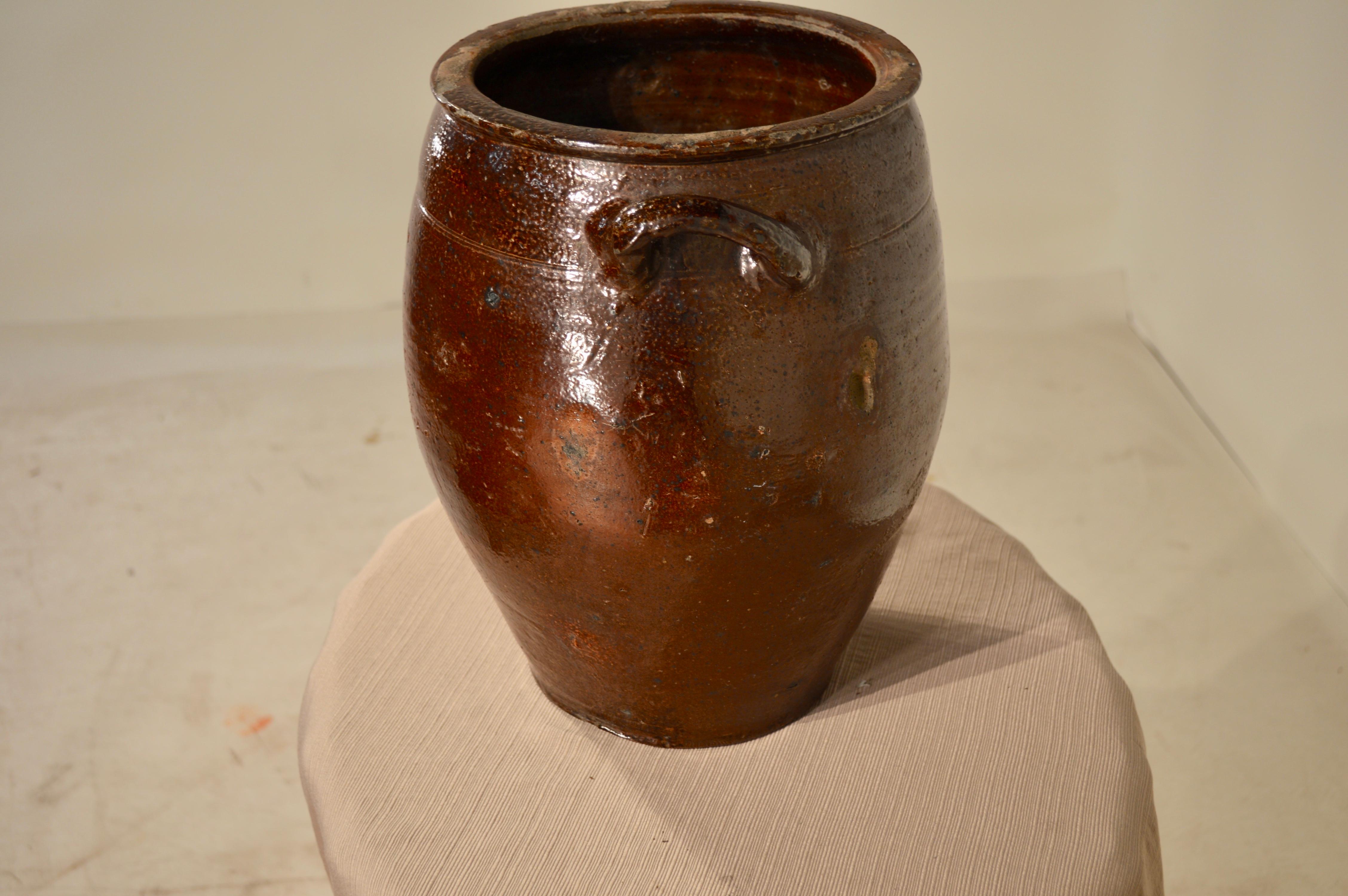 Country 19th Century French Crock