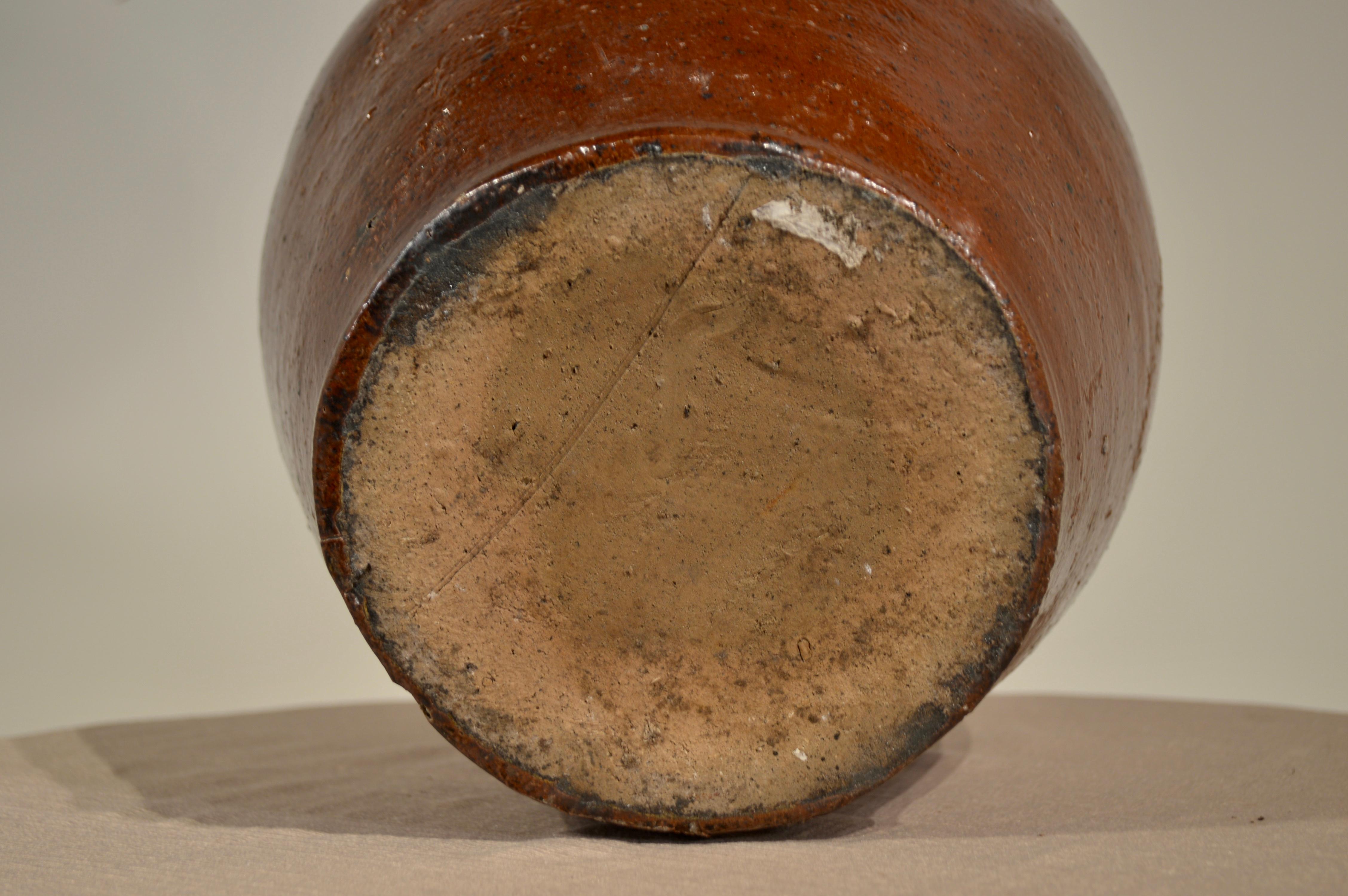 Pottery 19th Century French Crock