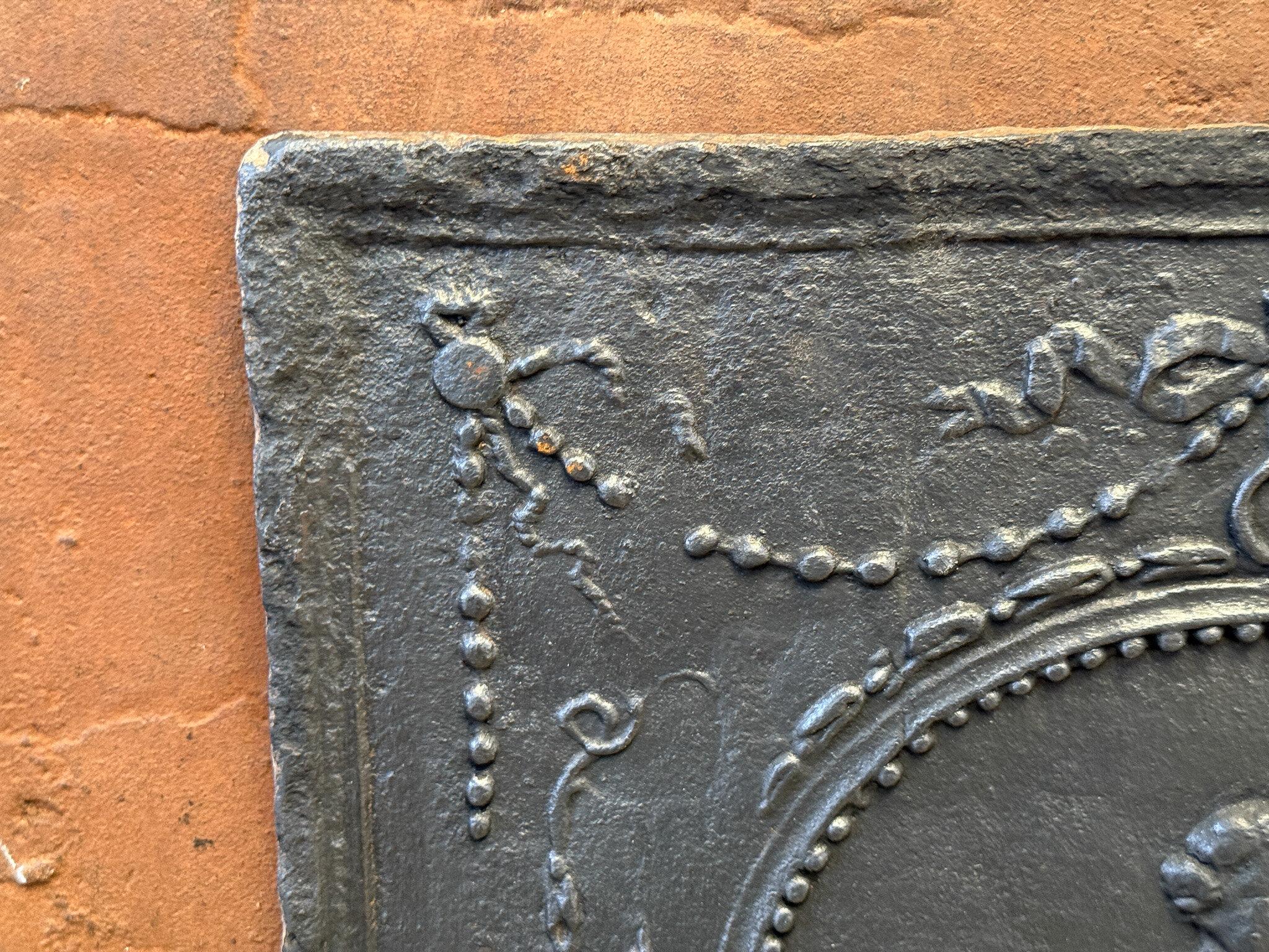 Ferro Rivestimento per caminetto francese 