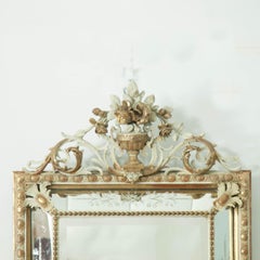 19th Century French Cushion Mirror