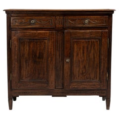 Französisches Renaissance-Buffet aus dem 19. Jahrhundert in Dunkelbraun mit Originalpatina