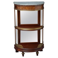 19th Century French Demi Moon Console Table