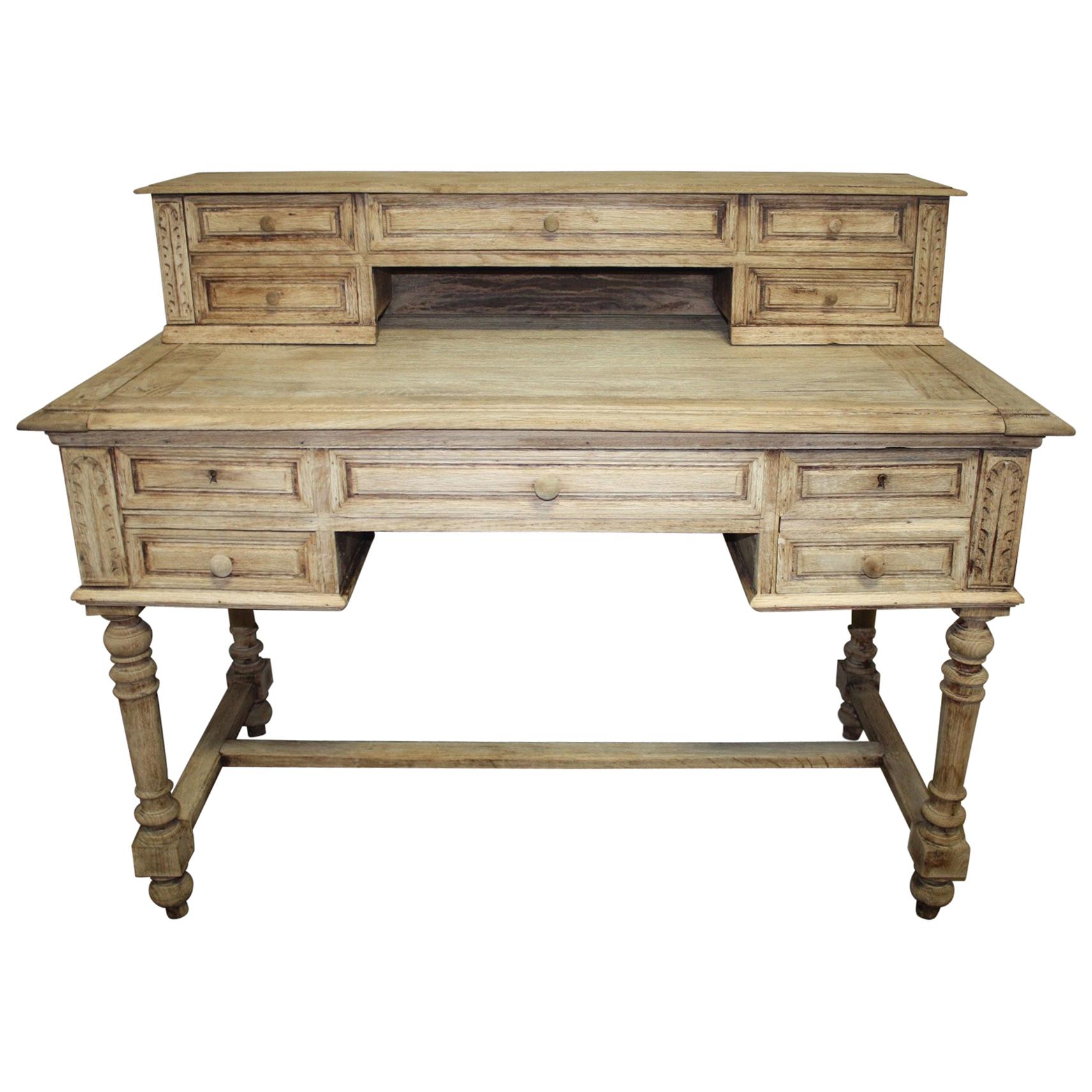 19th Century French Desk "a gradin"