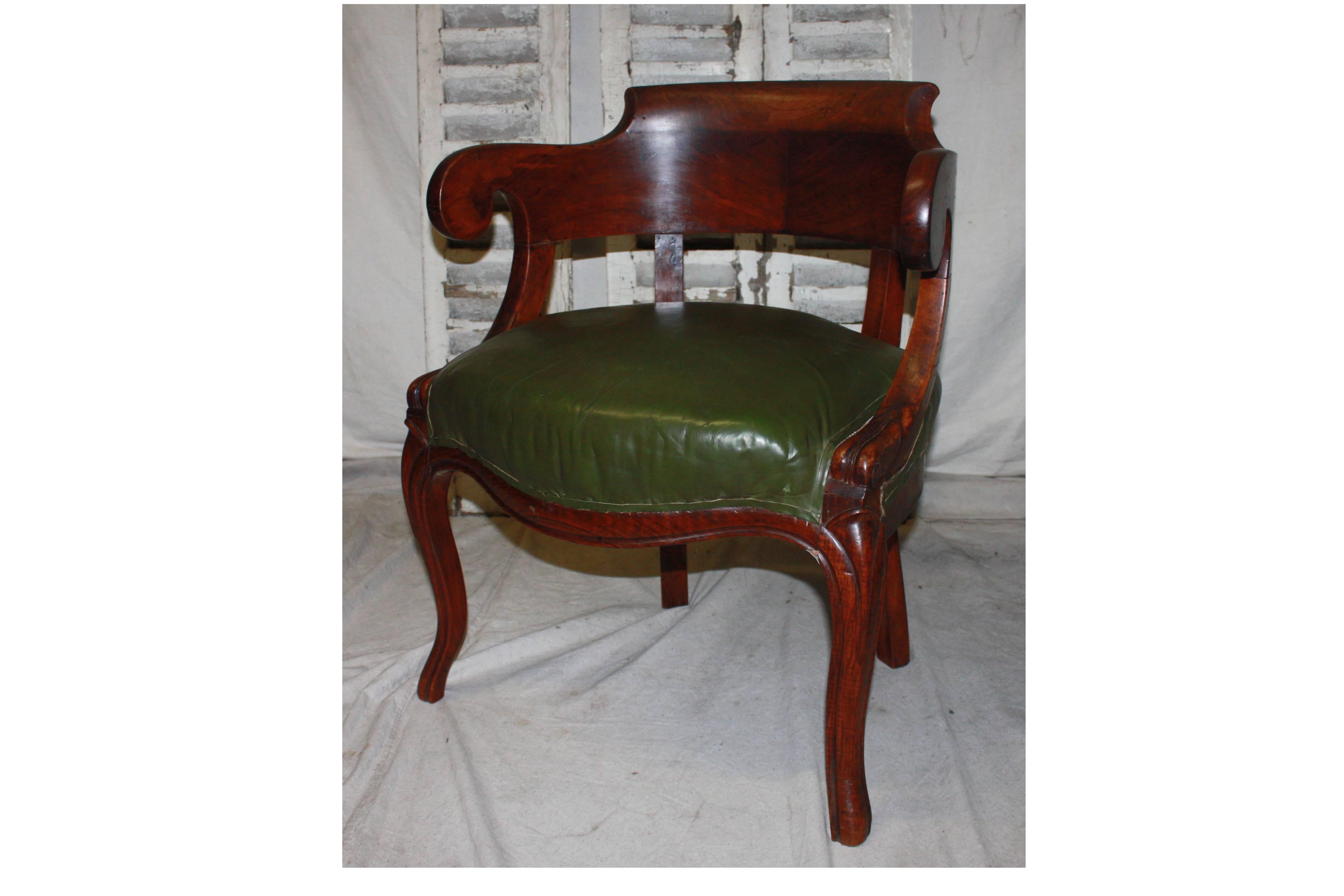19th century French desk chair.