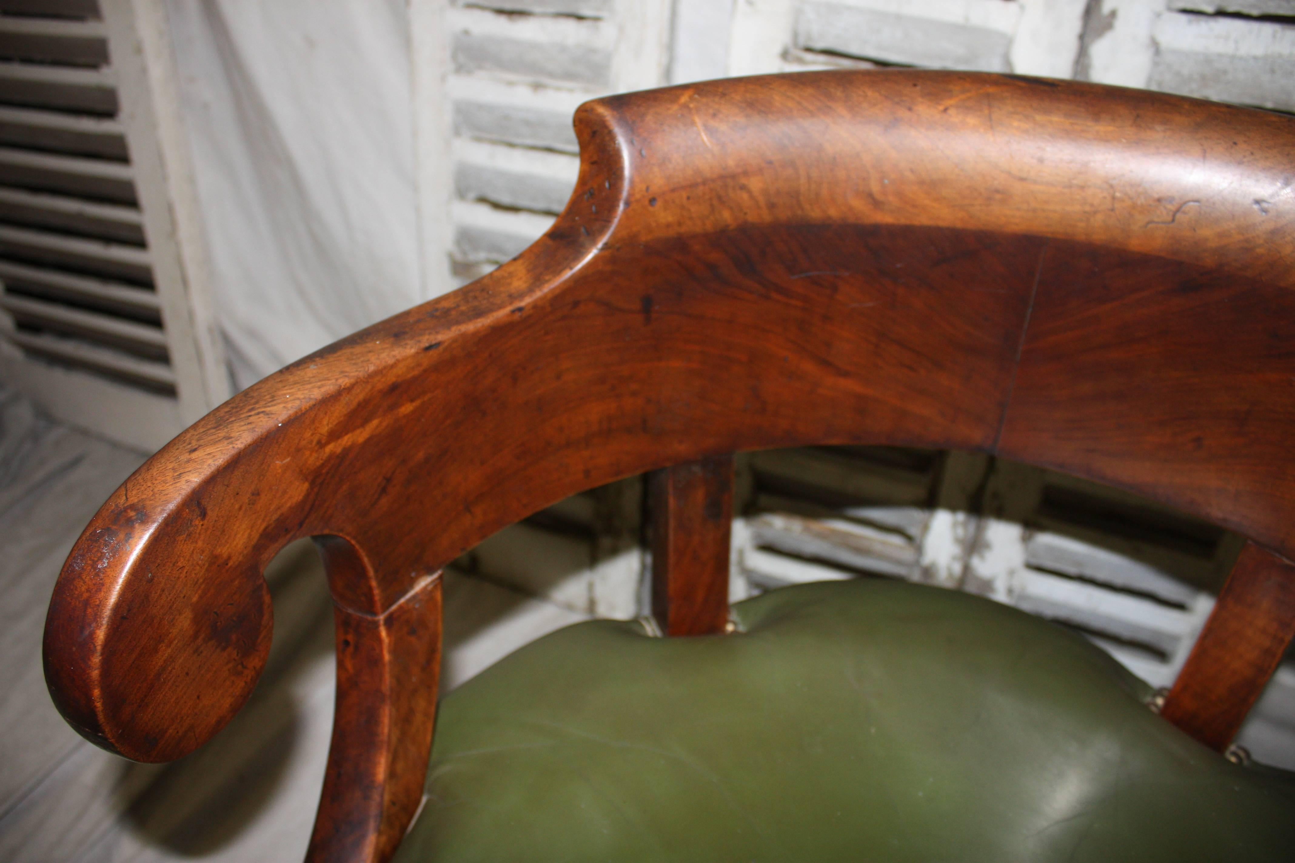 Louis Philippe 19th Century French Desk Chair
