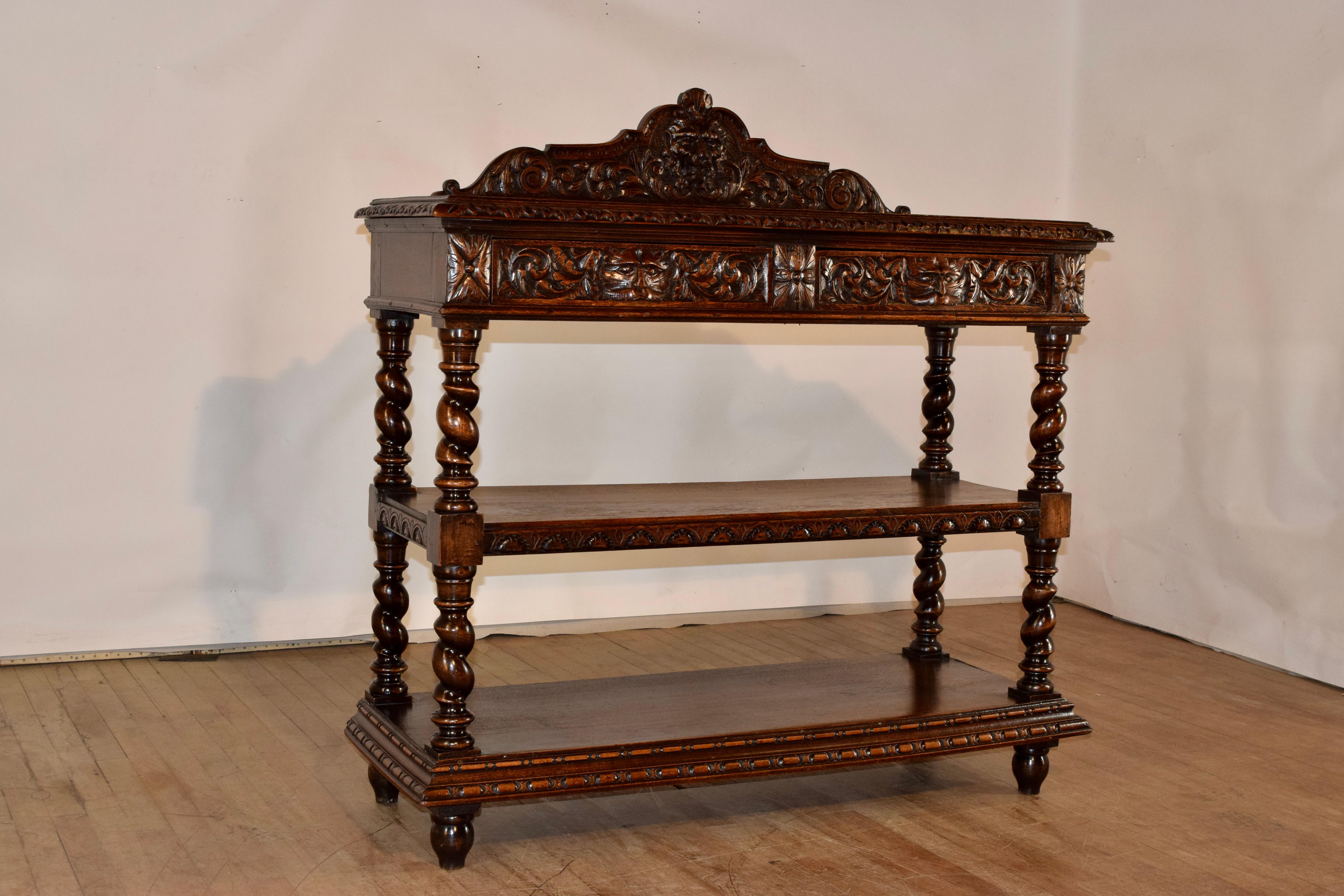19th Century French Dessert Buffet For Sale 6
