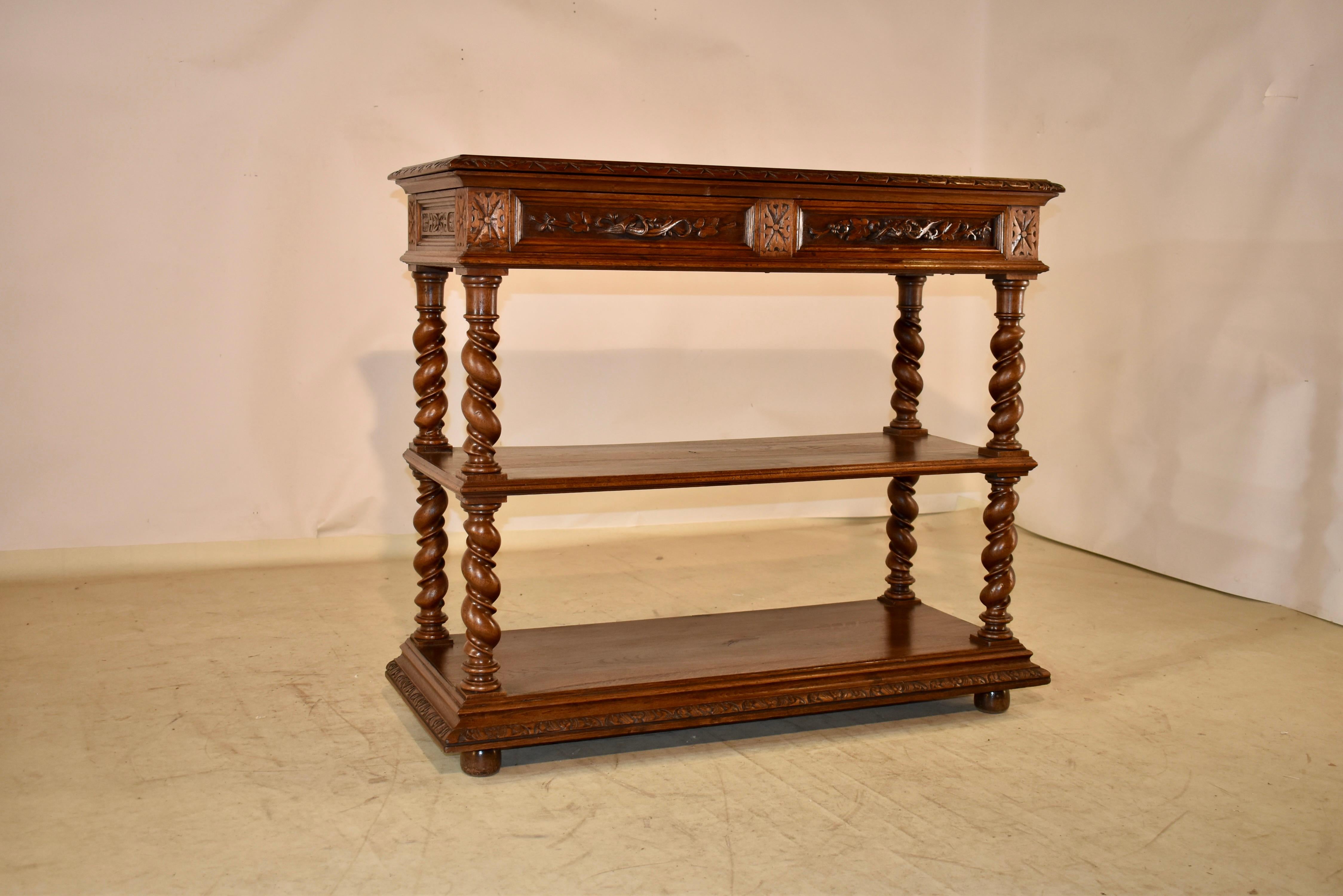 Napoleon III 19th Century French Dessert Buffet For Sale