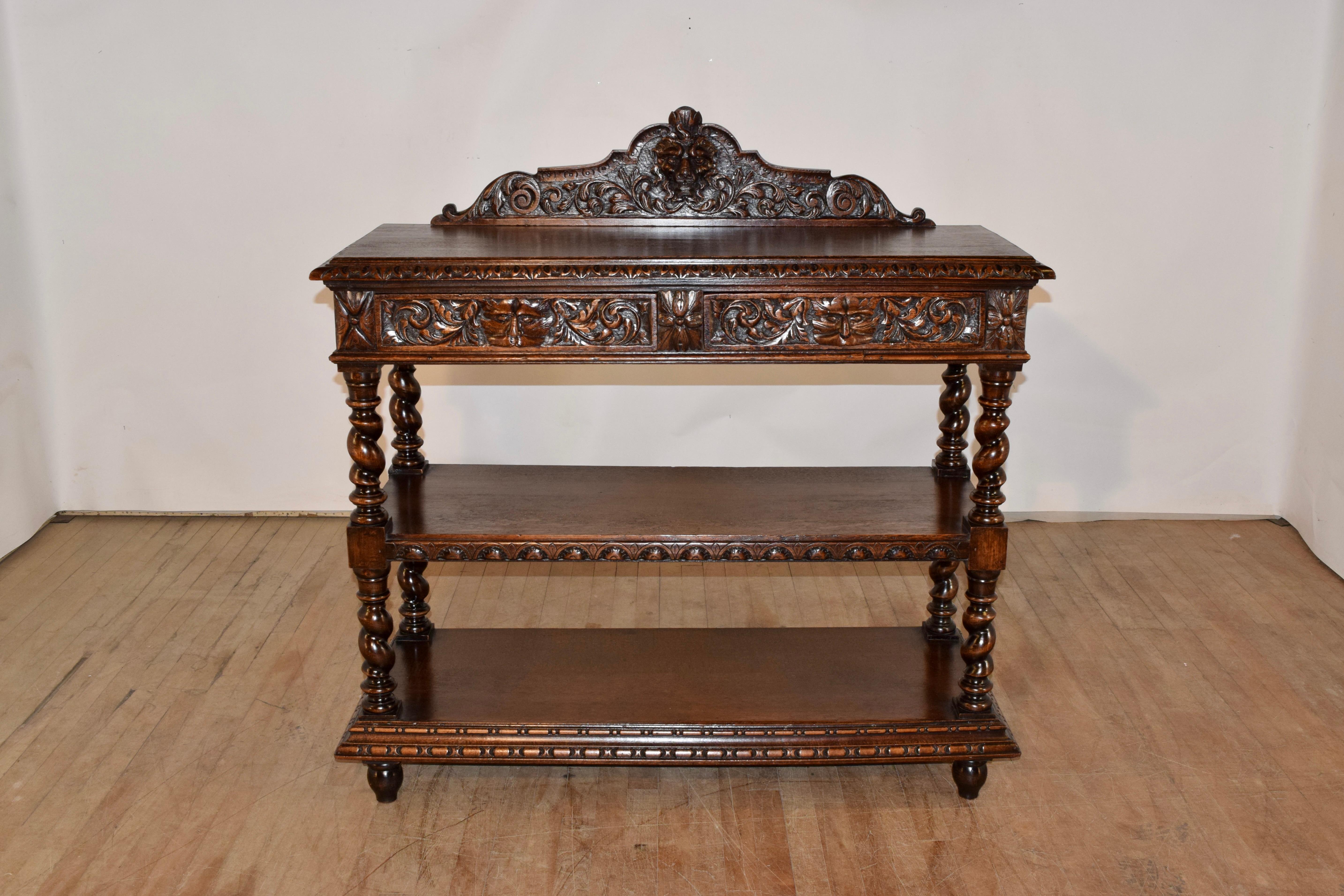 19th Century French Dessert Buffet In Good Condition For Sale In High Point, NC