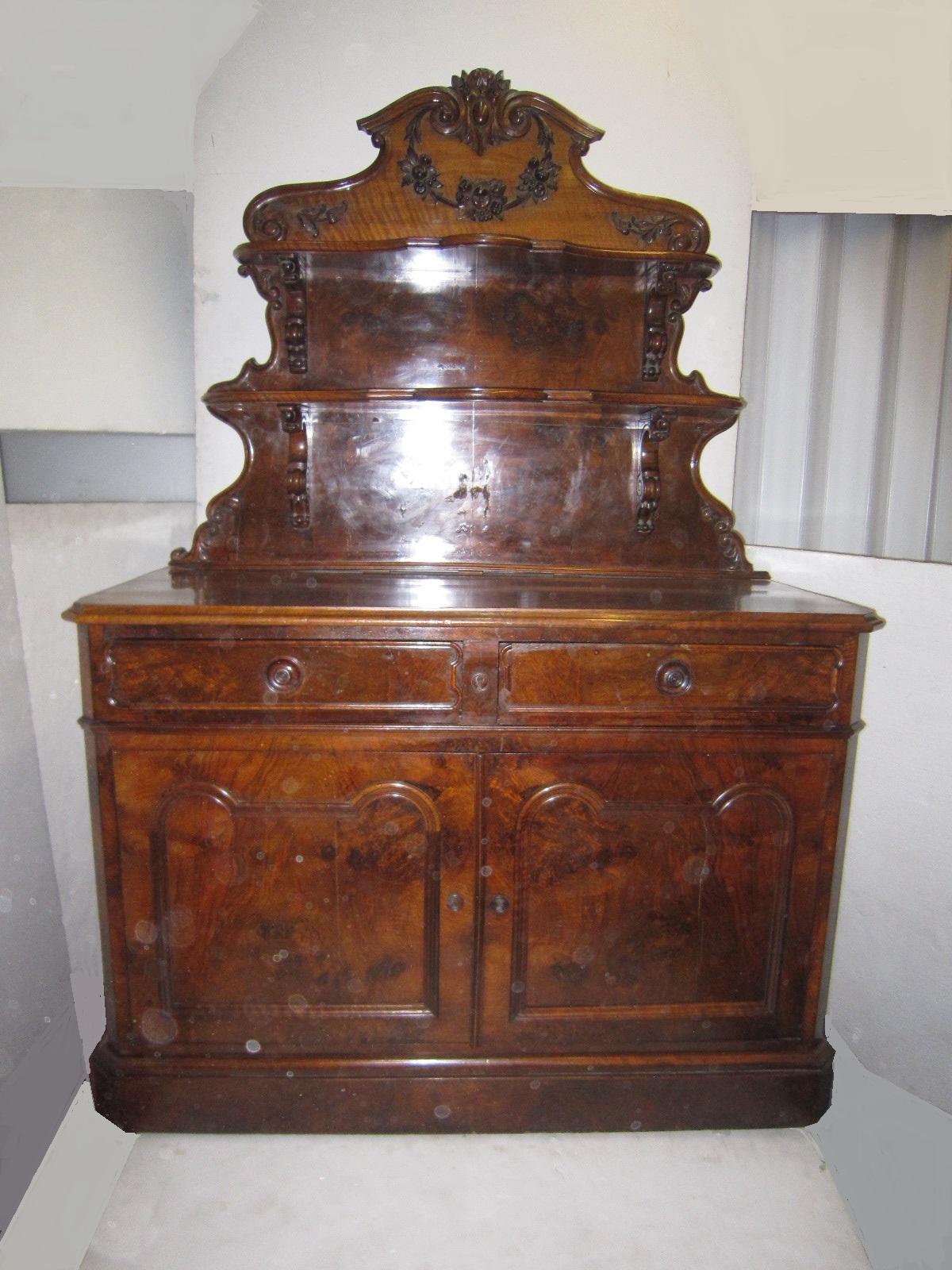 19th Century French Dessert Cabinet Server For Sale 6