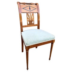 Chaise de salle à manger française du 19ème siècle prête pour votre tissu