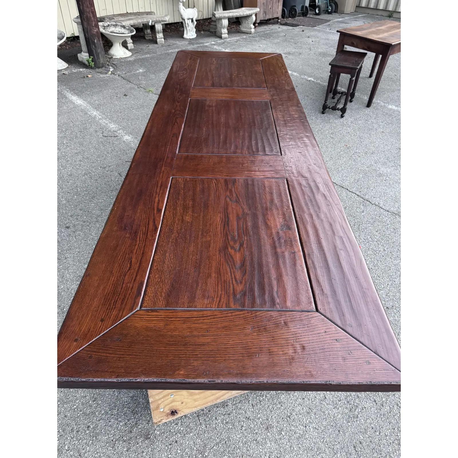 Bois Table de salle à manger française du 19e siècle en vente