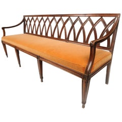 19th Century French Directoire Bench