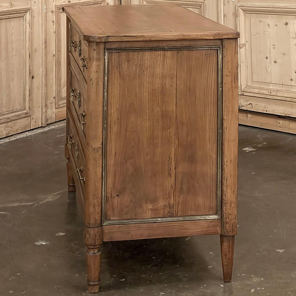 19th Century French Directoire Cherry Wood Commode For Sale 11