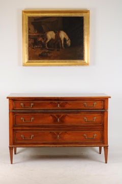 19th Century French Directoire Chest of Drawers, Cherry