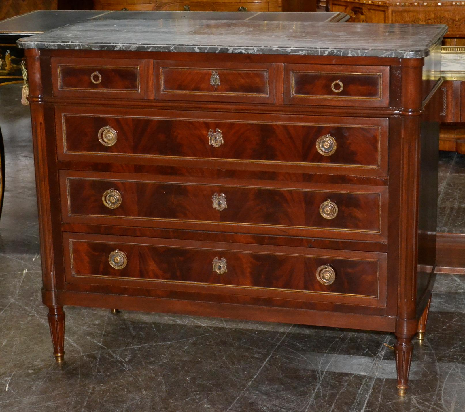 19th Century French Directoire Commode In Good Condition In Dallas, TX