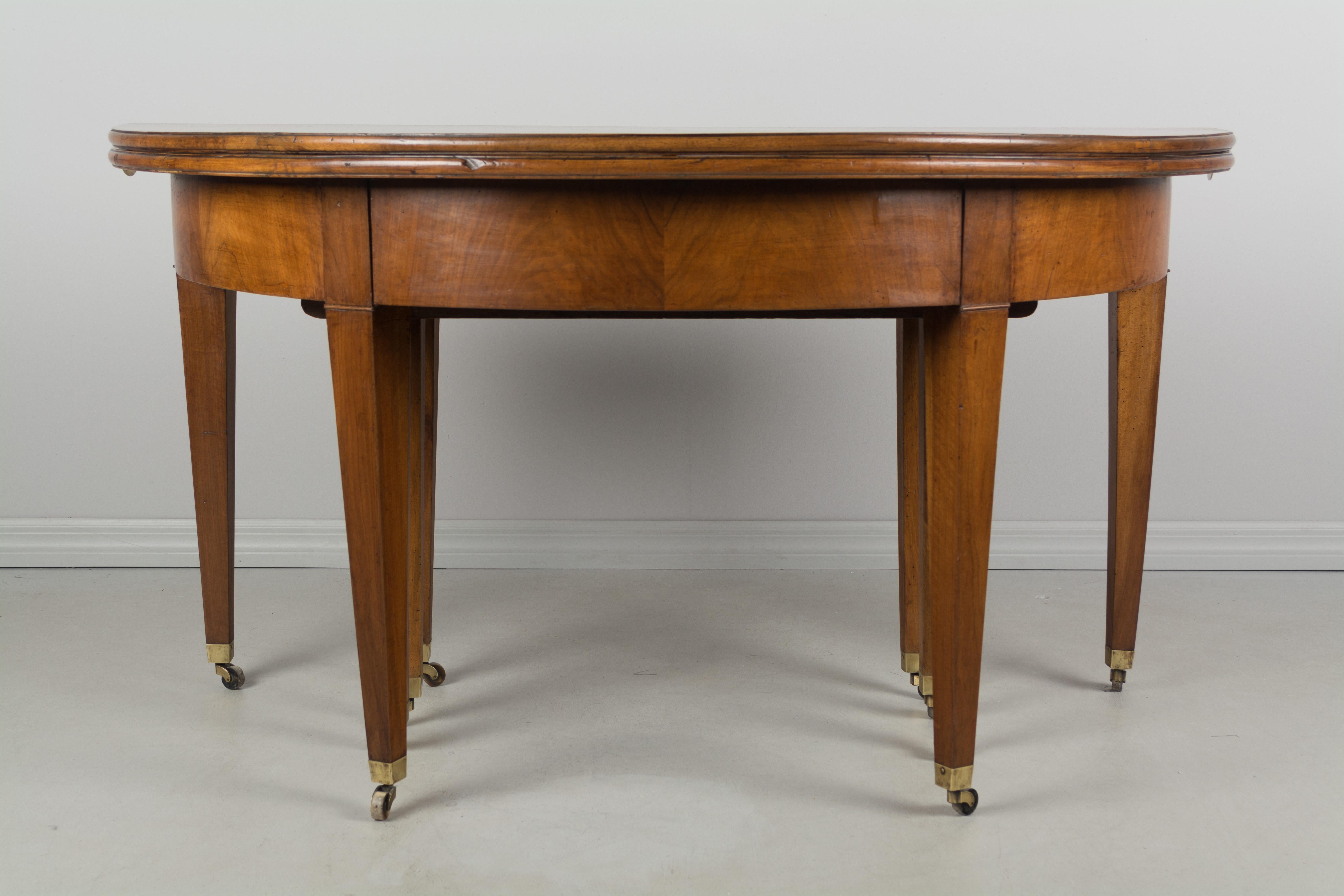 19th Century French Directoire Dining Extension Table 1