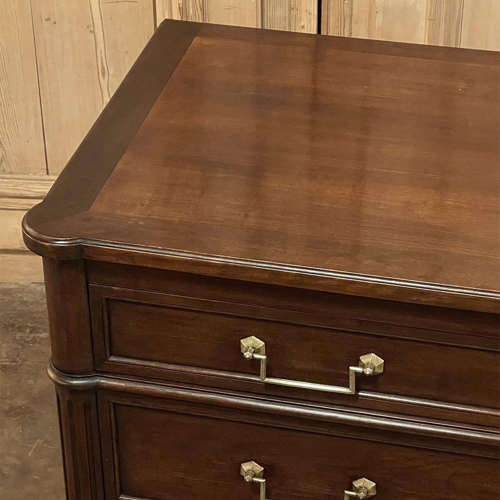 19th Century French Directoire Mahogany Commode For Sale 2
