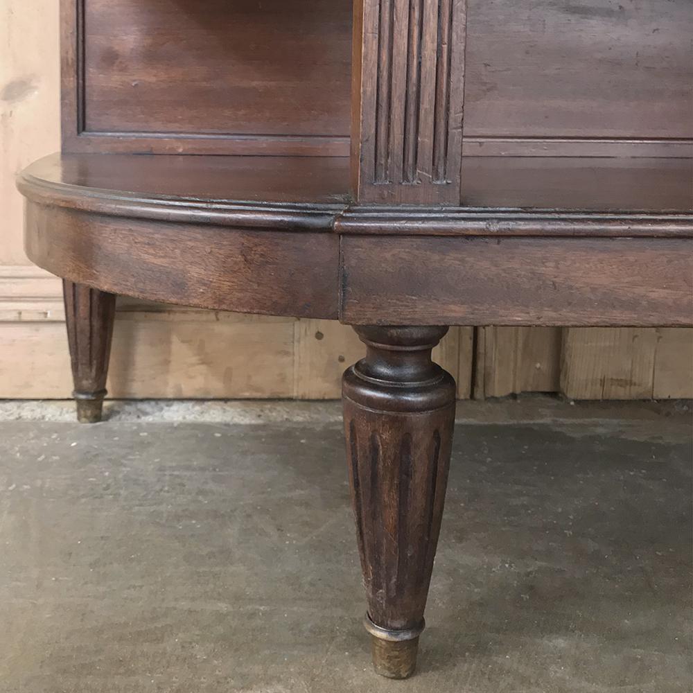 19th Century French Directoire Mahogany Marble Top Buffet 3