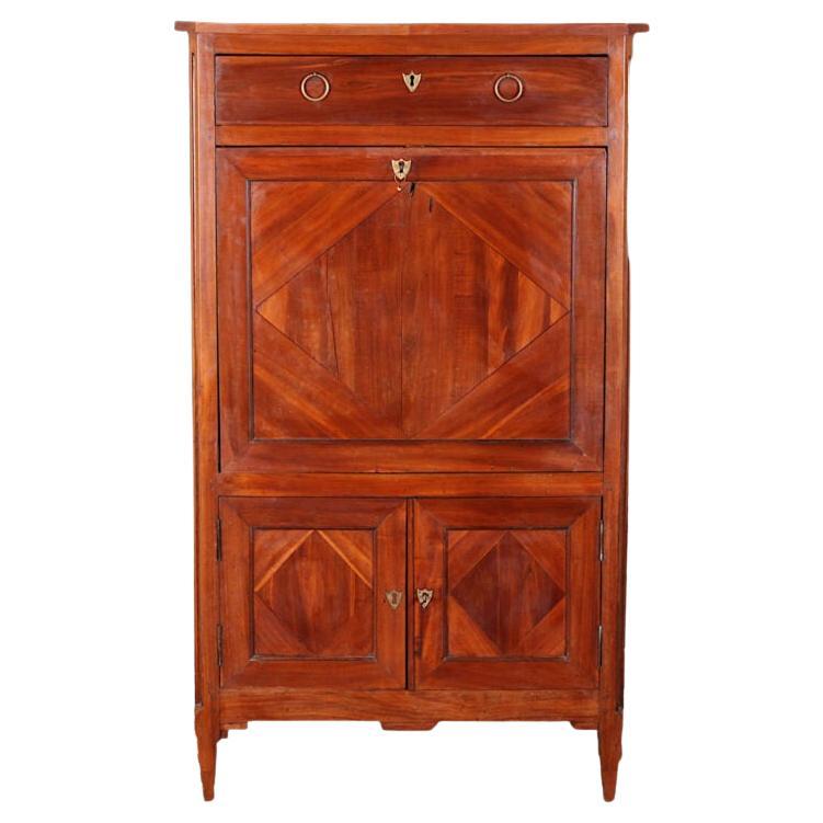 19th Century French Directoire Secretaire in Cherry