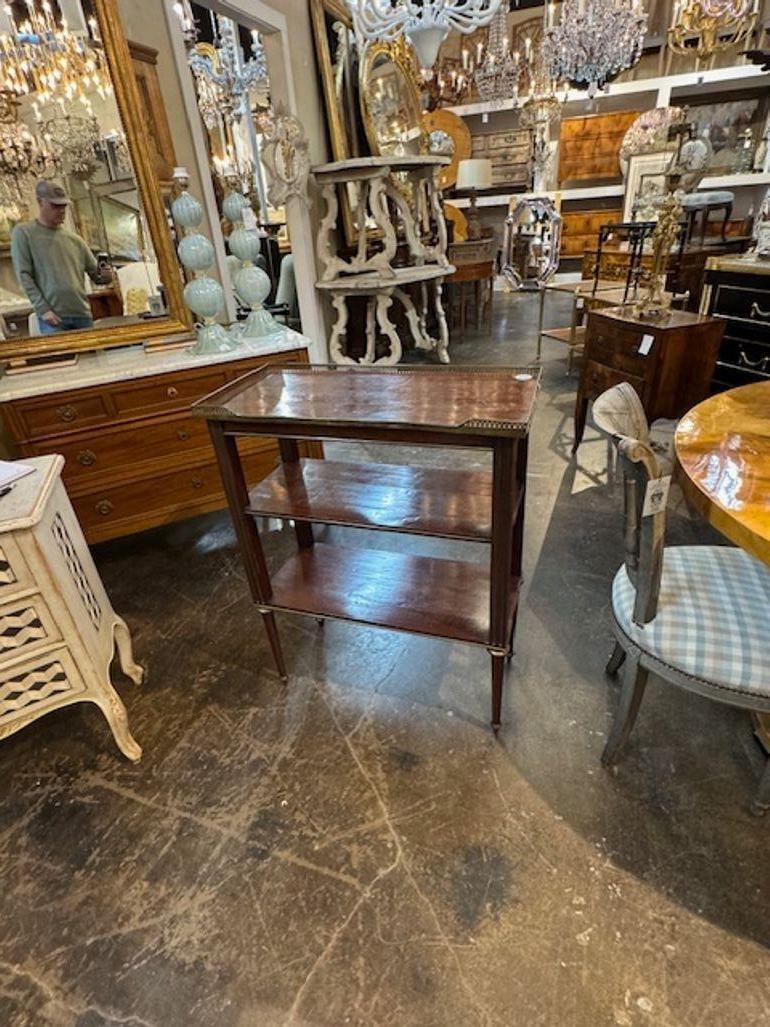 19th Century French Directoire Style Etagere 3