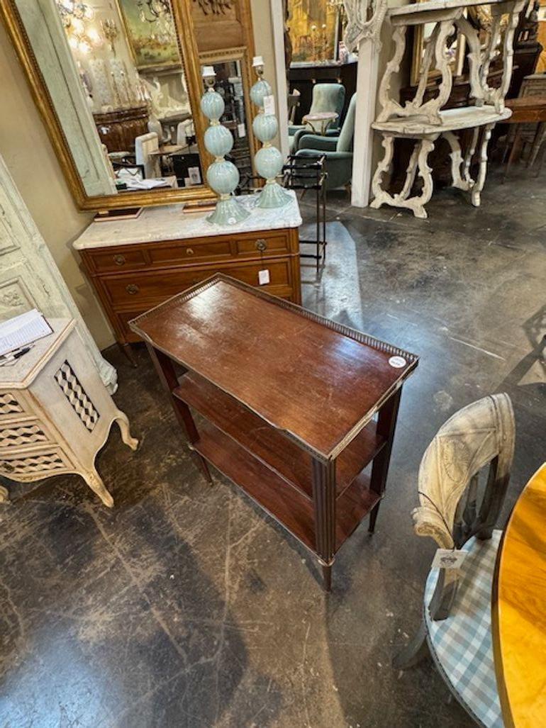 19th Century French Directoire Style Etagere 4