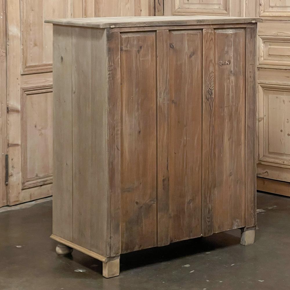 19th Century French Directoire Style Stripped Chiffoniere For Sale 11