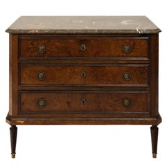 19th Century French Directoire Style Three-Drawer Chest
