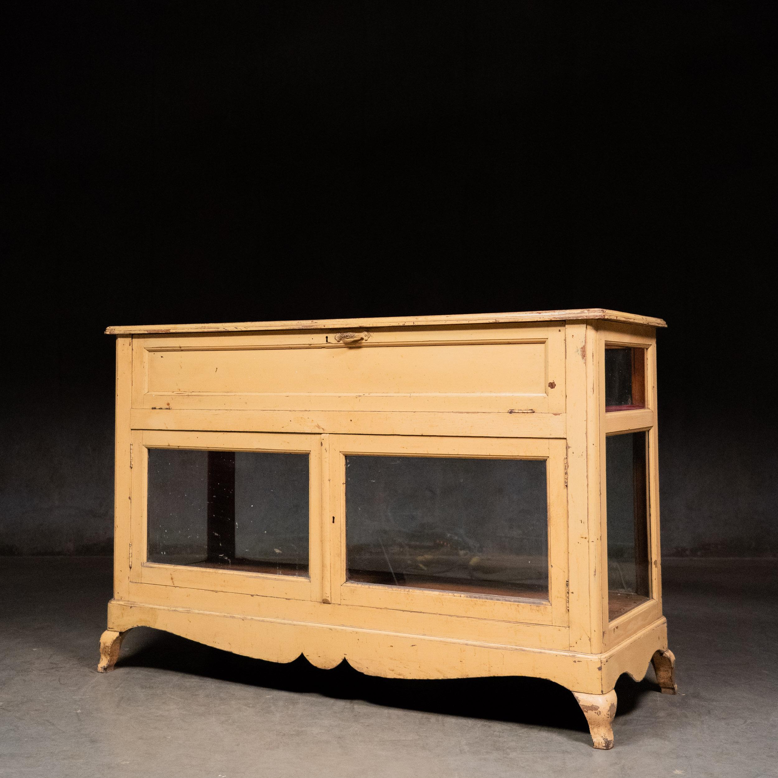 Vetro Vetrina francese del XIX secolo in vendita