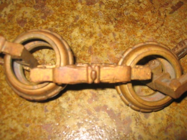 19th Century French Dore Bronze Length of Chain In Excellent Condition For Sale In Dallas, TX