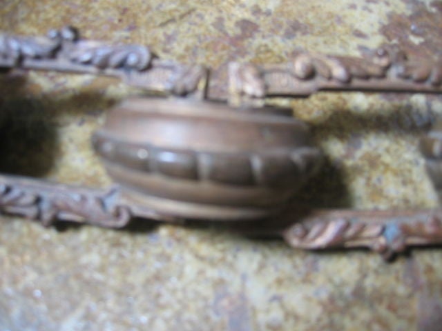 19th Century French Dore Bronze Length of Chain For Sale 2