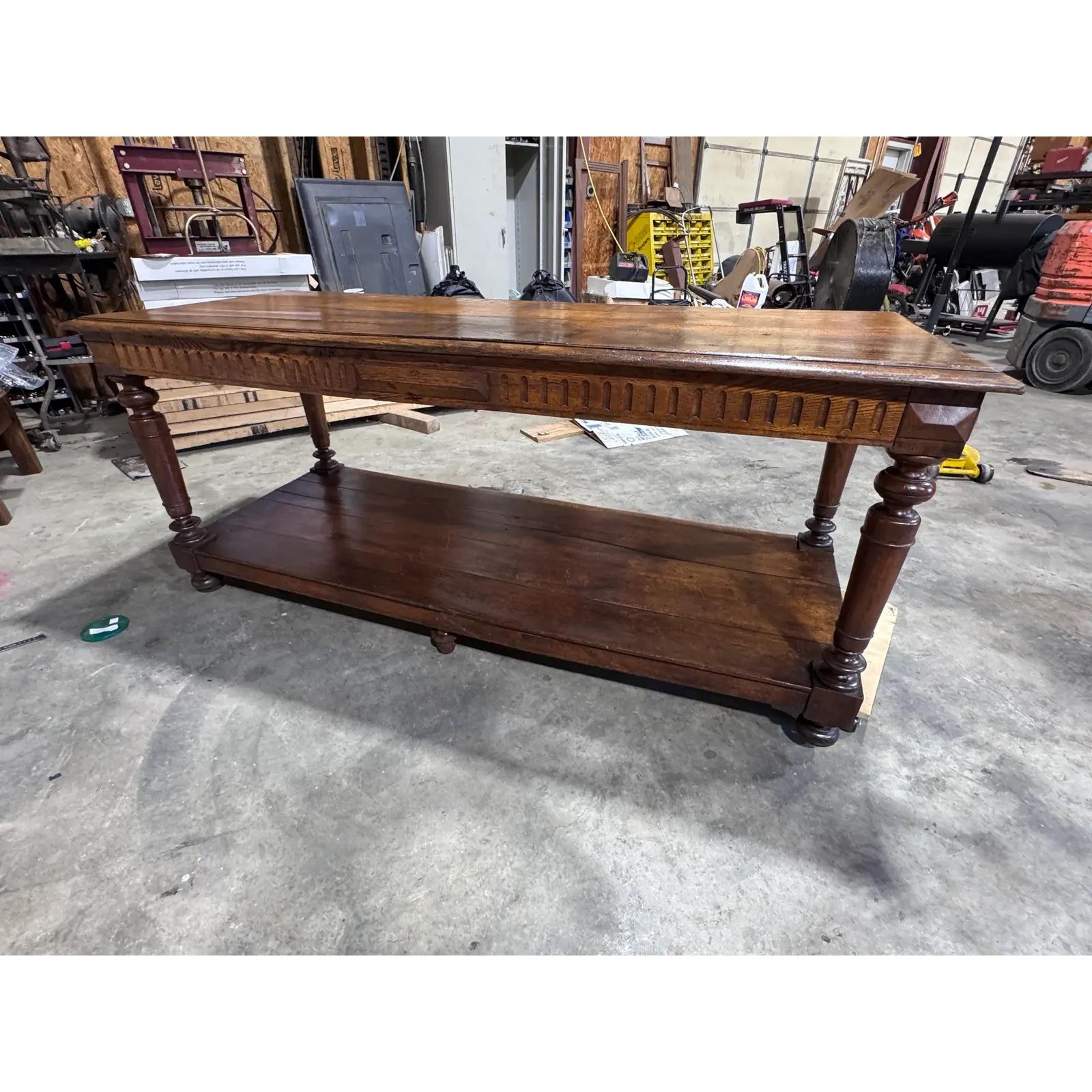19th Century French Drapers Table For Sale 2