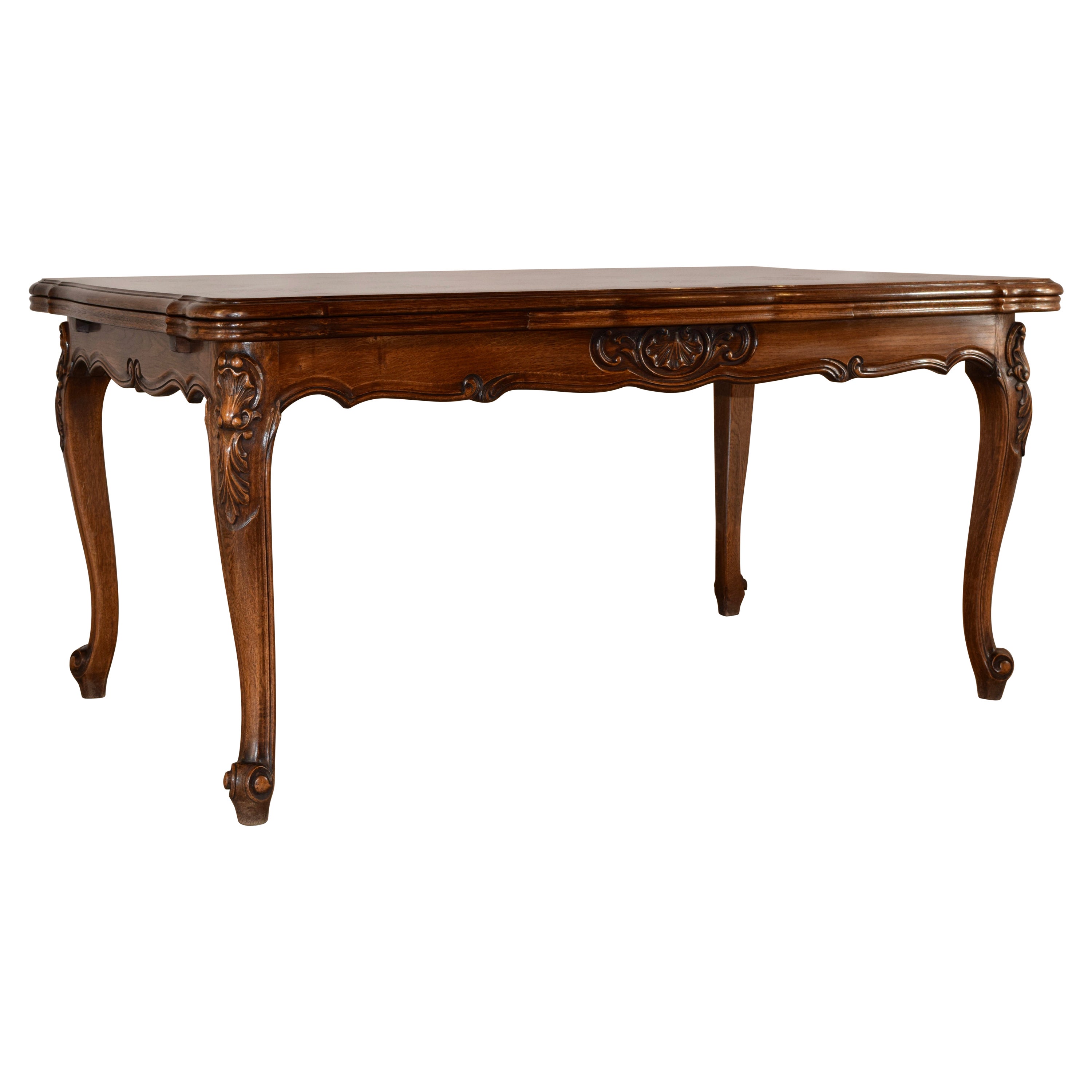 19th Century French Draw Leaf Table