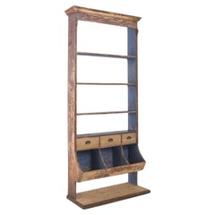 19th Century French Dry Goods Cabinet