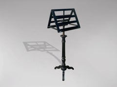 19th Century french Ebonised Duet Music Stand