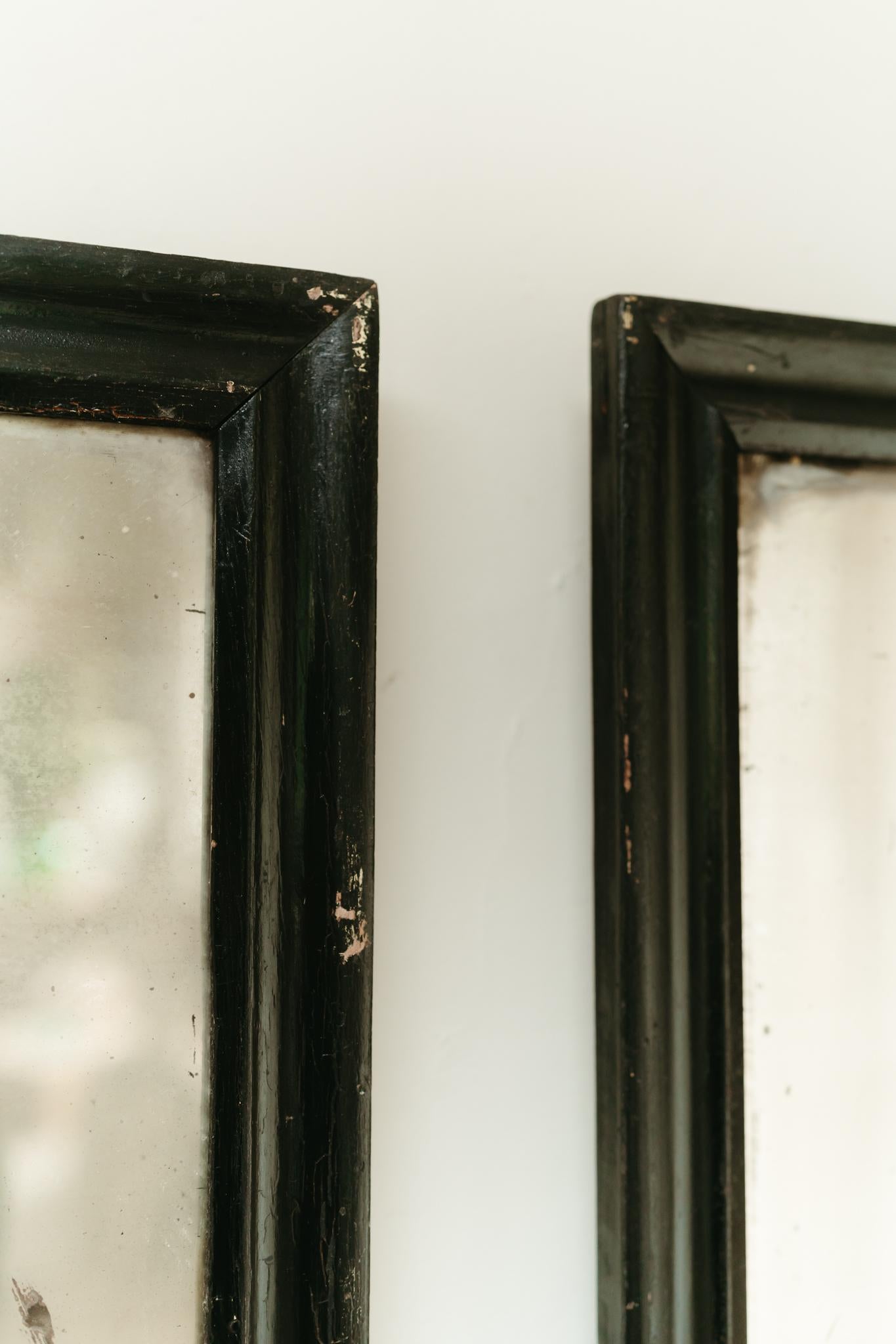 Miroirs en poirier ébonisé français du XIXe siècle en vente 10