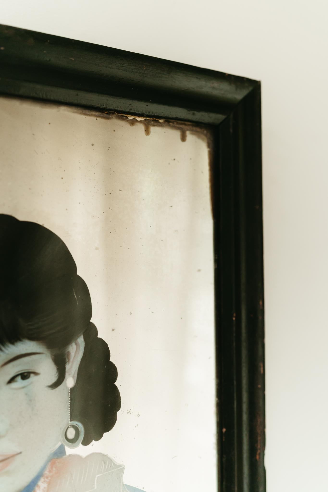 Miroirs en poirier ébonisé français du XIXe siècle en vente 11