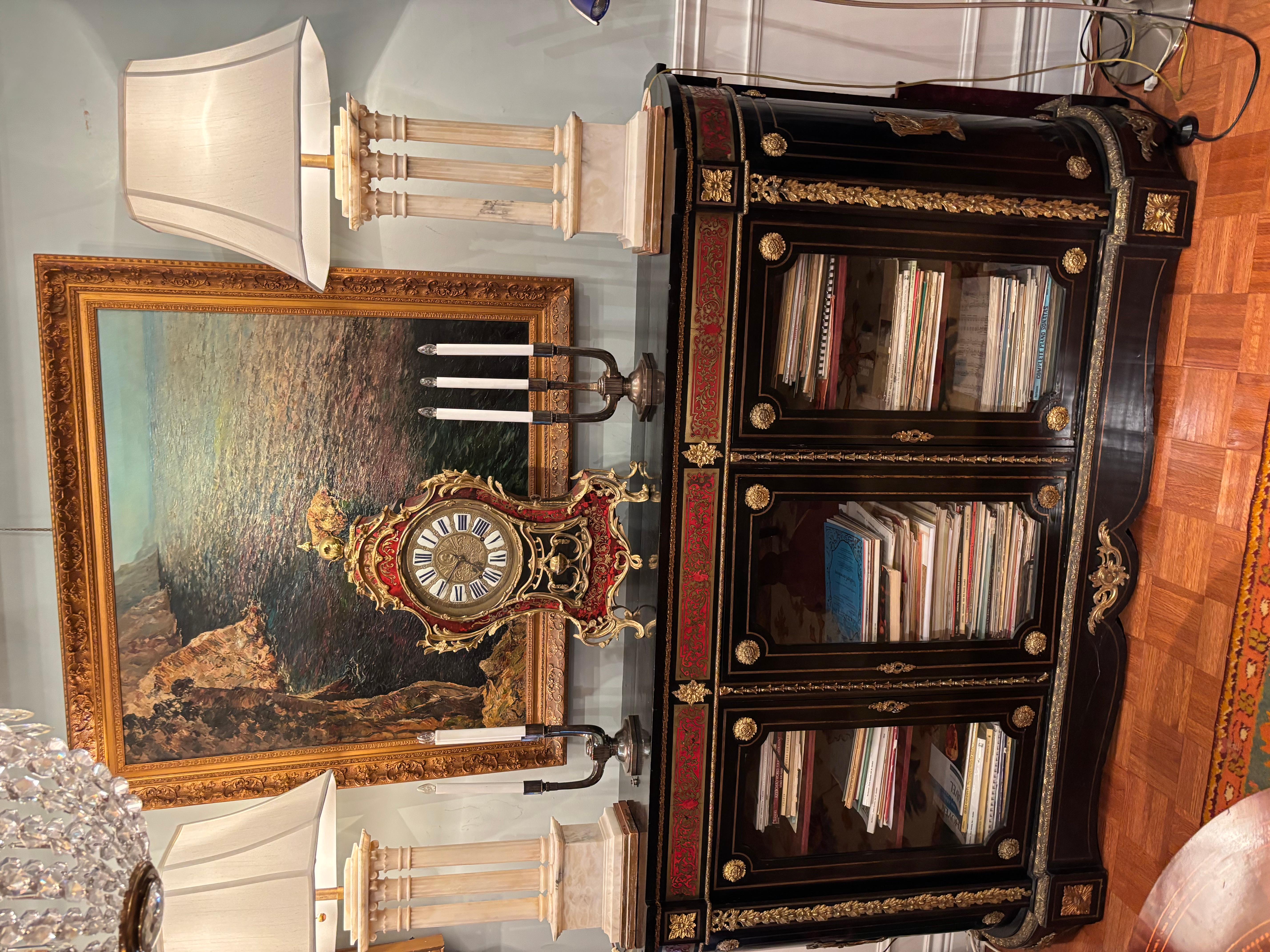 Französisches Boulle-Bücherregal aus dem 19. im Angebot 3