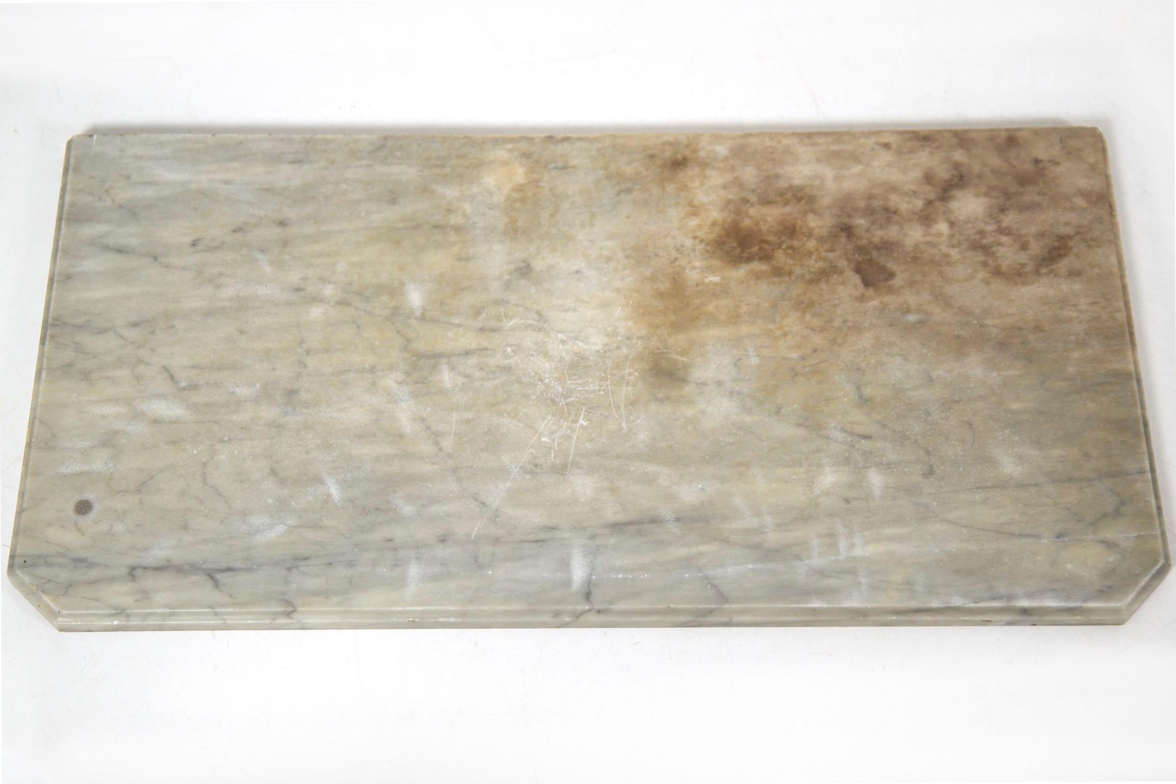 19th Century French Egyptian Revival Pier Table with Marble Top 13
