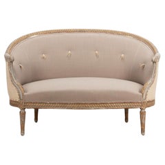 Causeuse Elegance française du 19e siècle