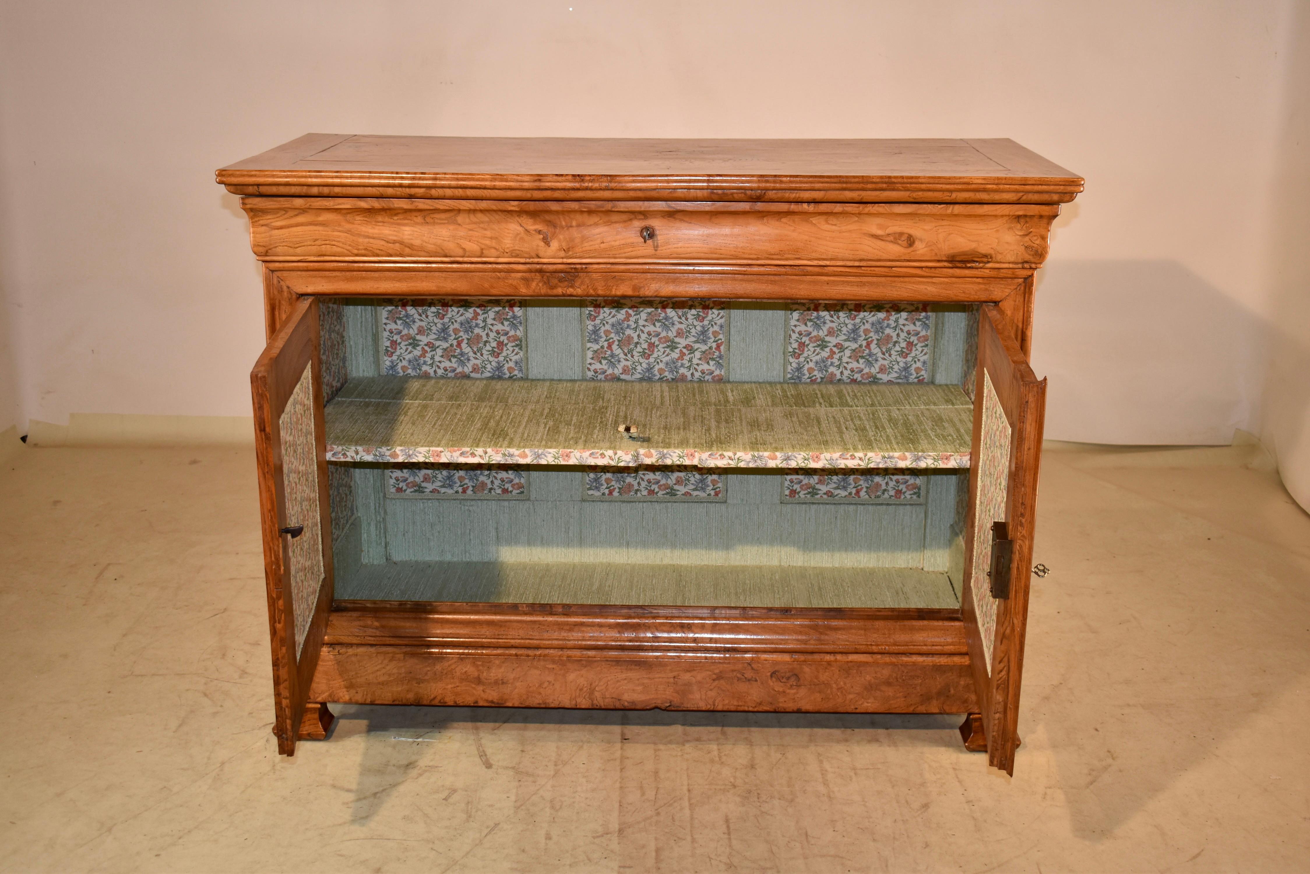 19th Century French Elm Buffet  For Sale 6