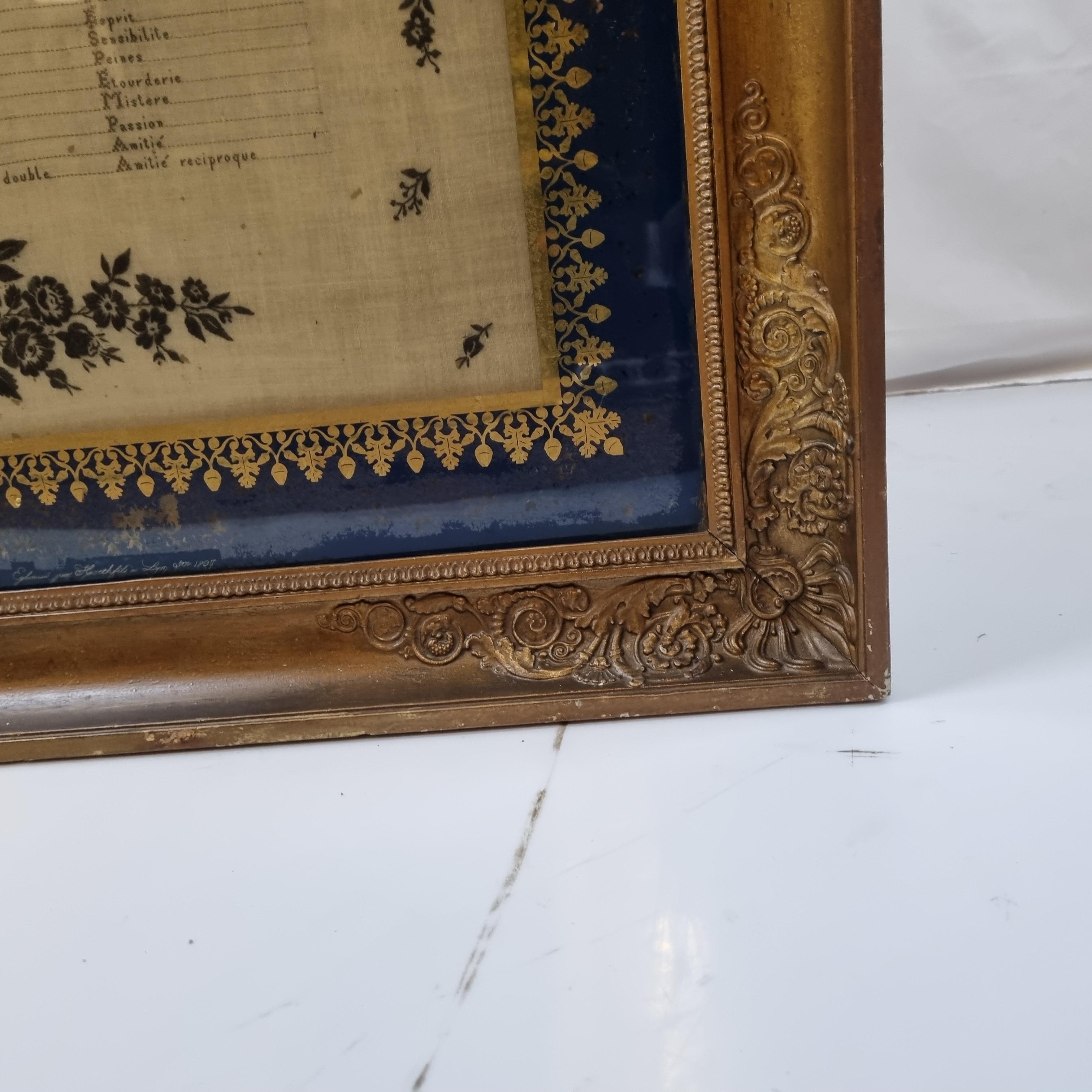 19th Century French Embroidery For Sale 7