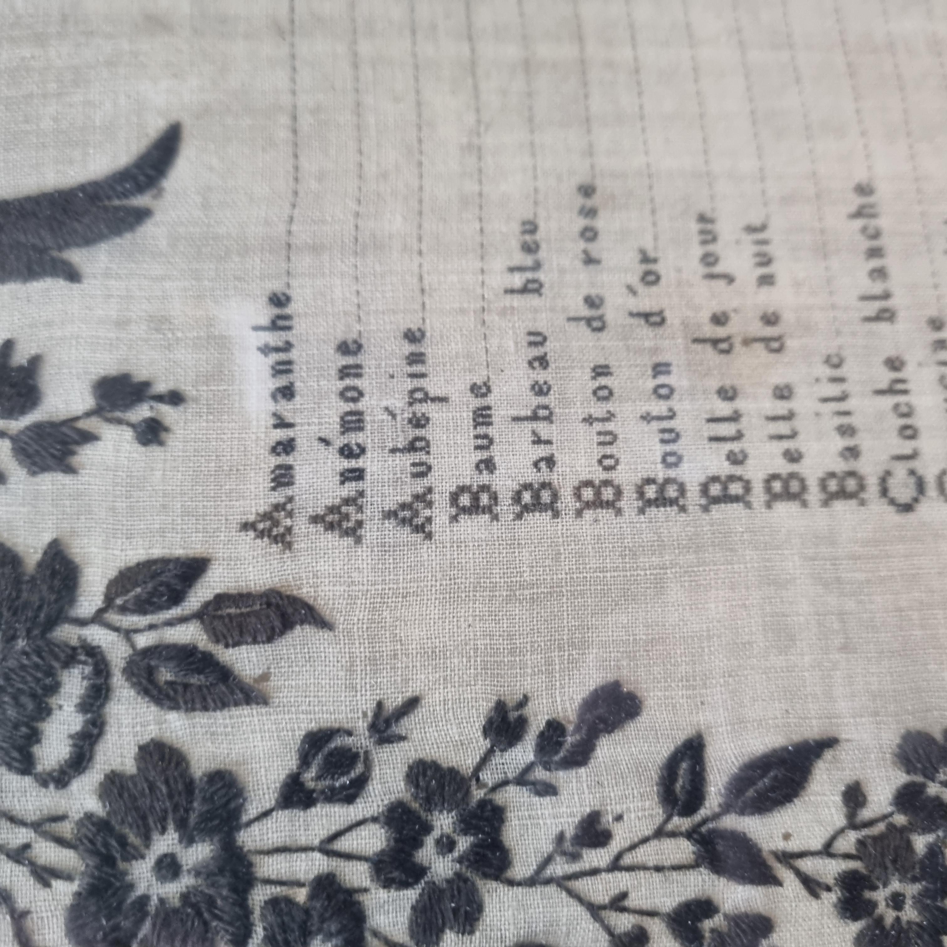 19th Century French Embroidery For Sale 9