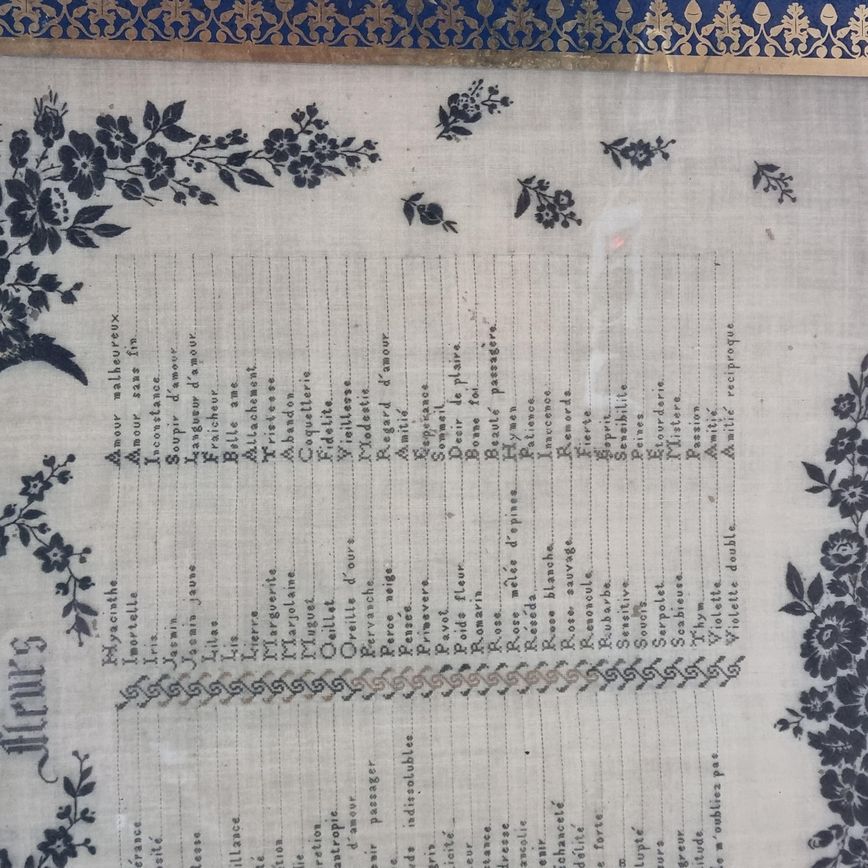 19th Century French Embroidery For Sale 1